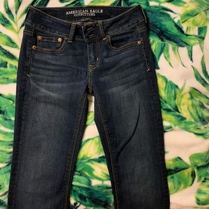 American Eagle Artist Flare Jeans Sz 4